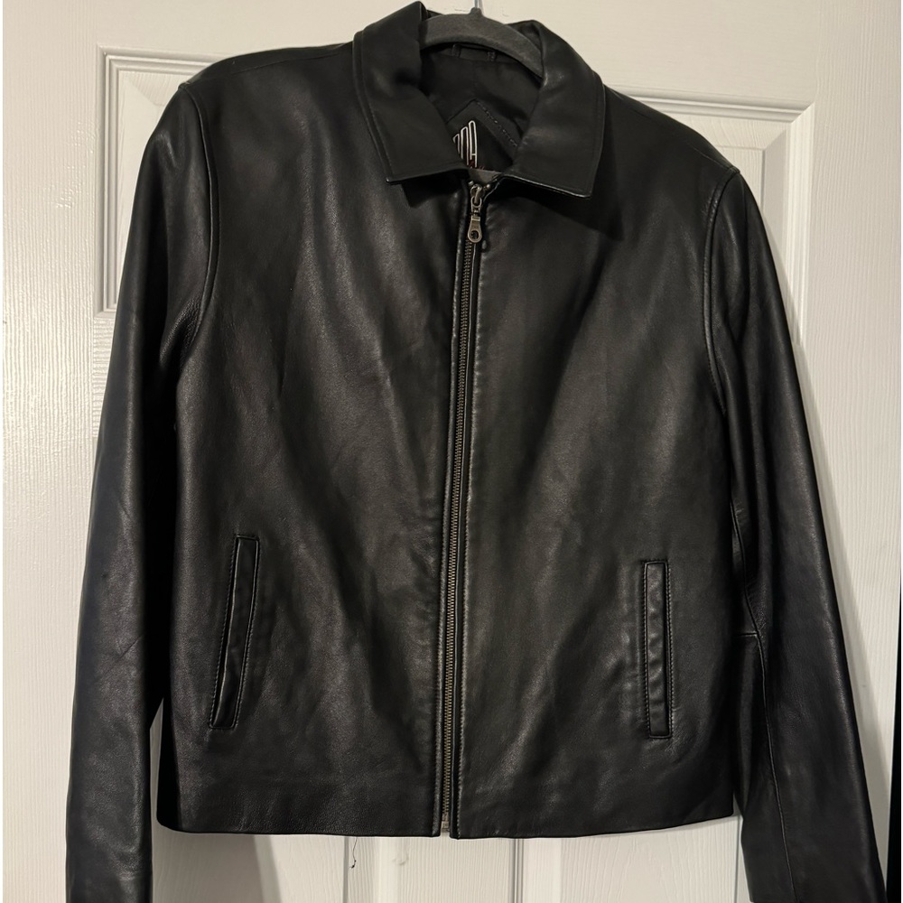Tiboa Leathers - 100% Genuine Leather Jacket.